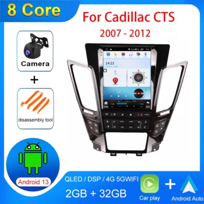 9.7'' Car Radio For Cadillac CTS 2007-2012 Carplay Android Auto GPS Navig Player