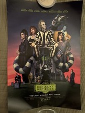 Beetlejuice Beetlejuice Movie Poster 17x11 Inches