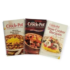 3 Rival Crock Pot Recipe Booklets Winning Recipes, Favorites, All Occasions