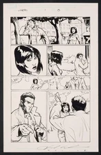 Original Art from Loners #1 (2007) Page 13 Pencils & Inks by Karl Moline