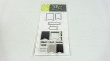 Hero Arts Clearly Kelly Clear Rubber Stamps  Dies Kelly's Planner Banners DC173
