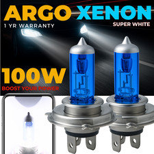 For Ford Fiesta MK5 Xenon White 100w Hid Headlight 2002-2008 High Low Bulbs 12v