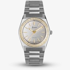 Accurist Origin Gold Plated Crystal Set Watch 70016