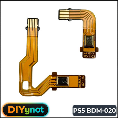 Microphone Mic Flex Cable Pair for PS5 DualSense BDM-020 Controller