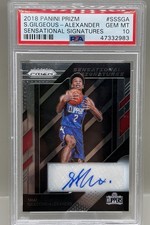 2018-19 Panini Prizm - Sensational Signatures Shai Gilgeous