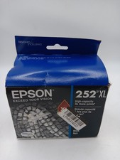 Epson 252XL Genuine High Capacity Black Ink Cartridge T252XL120 Exp. 04/2027