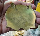 MCM Brass Enamel Owl Pendant Champleve Lee Bernay Pendant Necklace — photo 4