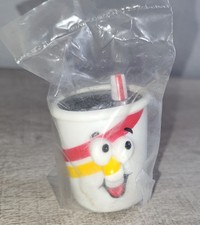 Vtg 1989 Burger King Kids Club Lickety Split Rolling Racer Drink Cup Toy Sealed