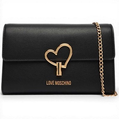 Fashion Love Moschino Rucksack Damen schwarz Synthetik