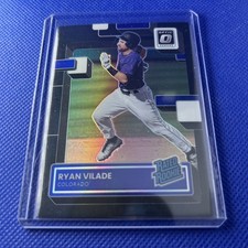 Ryan Vilade Black Rated Rookie RC 2022 Donruss Optic Card #64 /25