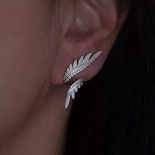 Angel Wings Stud Earrings for Women