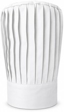 Tall Chef Hat in White