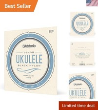 Tenor Ukulele Strings, Black Nylon, EJ53T, 4-String Set, Pack of 1