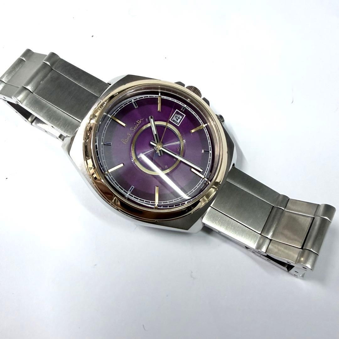 PaulSmith Closed Eyes Radio Solar Watch KL-311 Unisex 19cm Battery Operated image 4