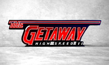 The Getaway High Speed II Aufsteller Logo V-Pinball Topper Williams Flipper 3D