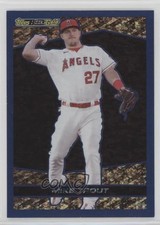 2021 Topps Update Topps Black Gold Blue Mike Trout #BG-3 1az7