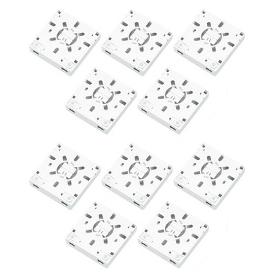 10Pcs 2 Ports SC Fiber Optics Optical Termination Distribution Protection Box