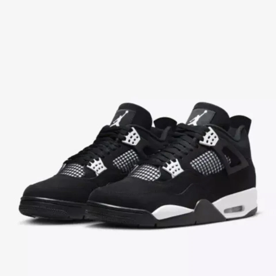 2025 New 19 colors AJ Retro 4 Mid Military Black White Size UK 3-10 Xmas Gift UK - Image 2 of 4