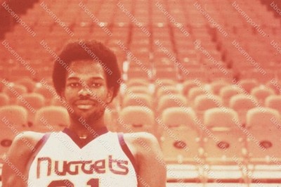 Anthony Roberts Denver Nuggets Basketball Original 35mm Photo Slide G269