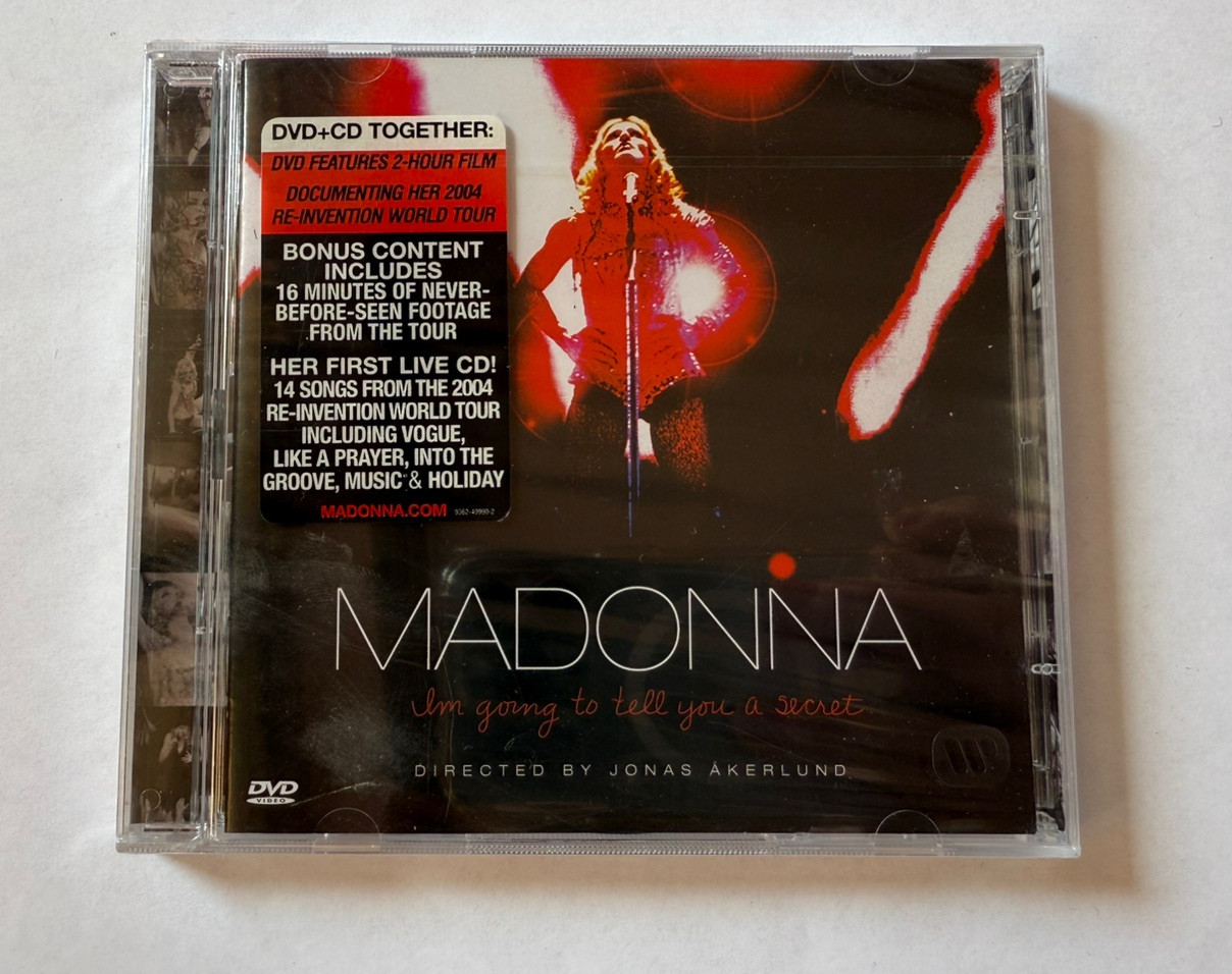 MADONNA - Im Going To Tell You A Secret -LTD * CD+DVD NEW SEALED (SIGILLATO)