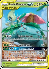 Pokemon Celebi & Venusaur-GX (1/216) Team Up NM HOLO on eBay