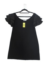 Aje T-Shirt Mini Dress UK10 in Black