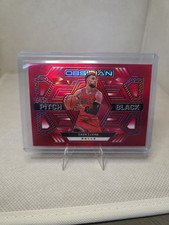 NBA 2021-22 ZACH LAVINE OBSIDIAN RED PITCH BLACK Holo Foil SP Chicago Bulls