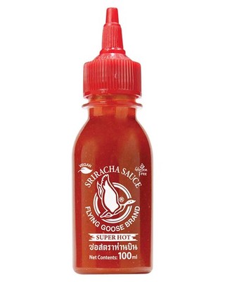 FLYING GOOSE Sriracha Chilisauce extra Chili rot scharf Würzsauce Thailand 100ml