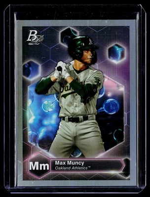 2022 Bowman Platinum #PE-30 Max Muncy Precious Elements BS94