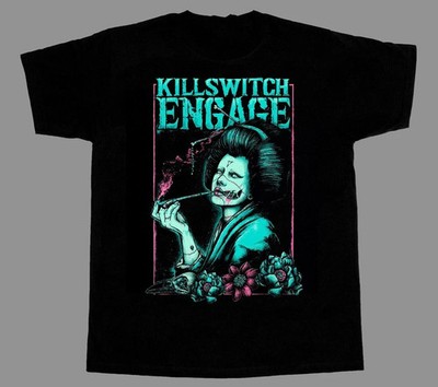 Killswitch Engage Black T-Shirt Cotton Full Size Unisex S-5XL S18