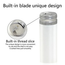 10M Black White Microblading Mapping String Pre-inked Eyebrow Marker Thread