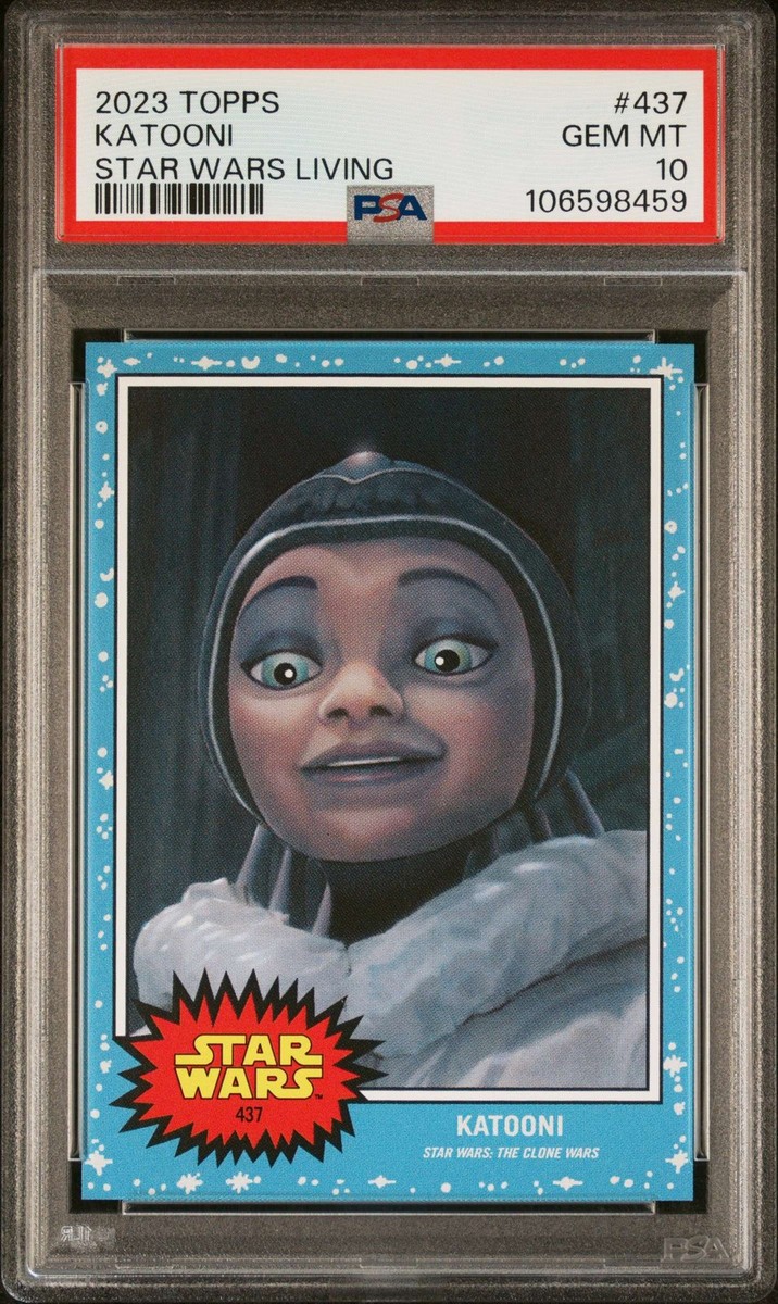 2023 Topps Star Wars Living Set #437 Katooni PSA 10 Gem Mint