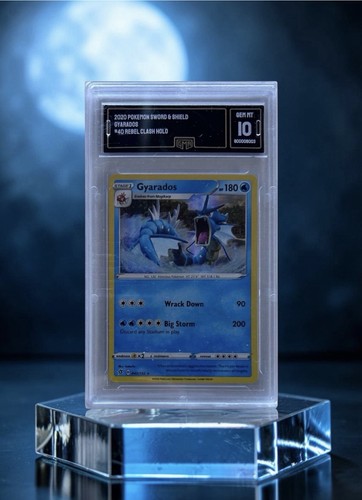 Gyarados - 2020 Pokemon Sword & Shield Rebel Clash #40 Holo - GMA 10
