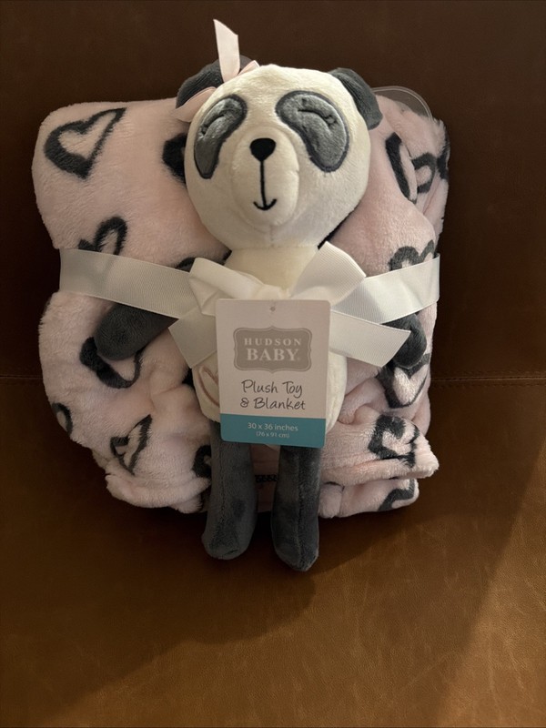 New Hudson Baby Plush Toy & Blanket Set - Infant/Toddler Gift