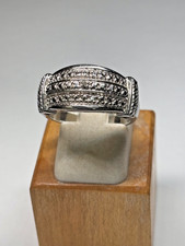 Sterling Silver Filigree Ring 4.8g Sz 7