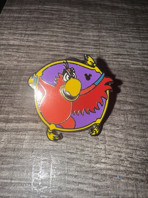 Disney Pin - DLR - 2014 Hidden Mickey Villainous Sidekicks - Iago Aladdin 102297