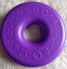 Fisher Price Giant Rock- A-Stack Purple Ring Star Print Replacement Ring Toy