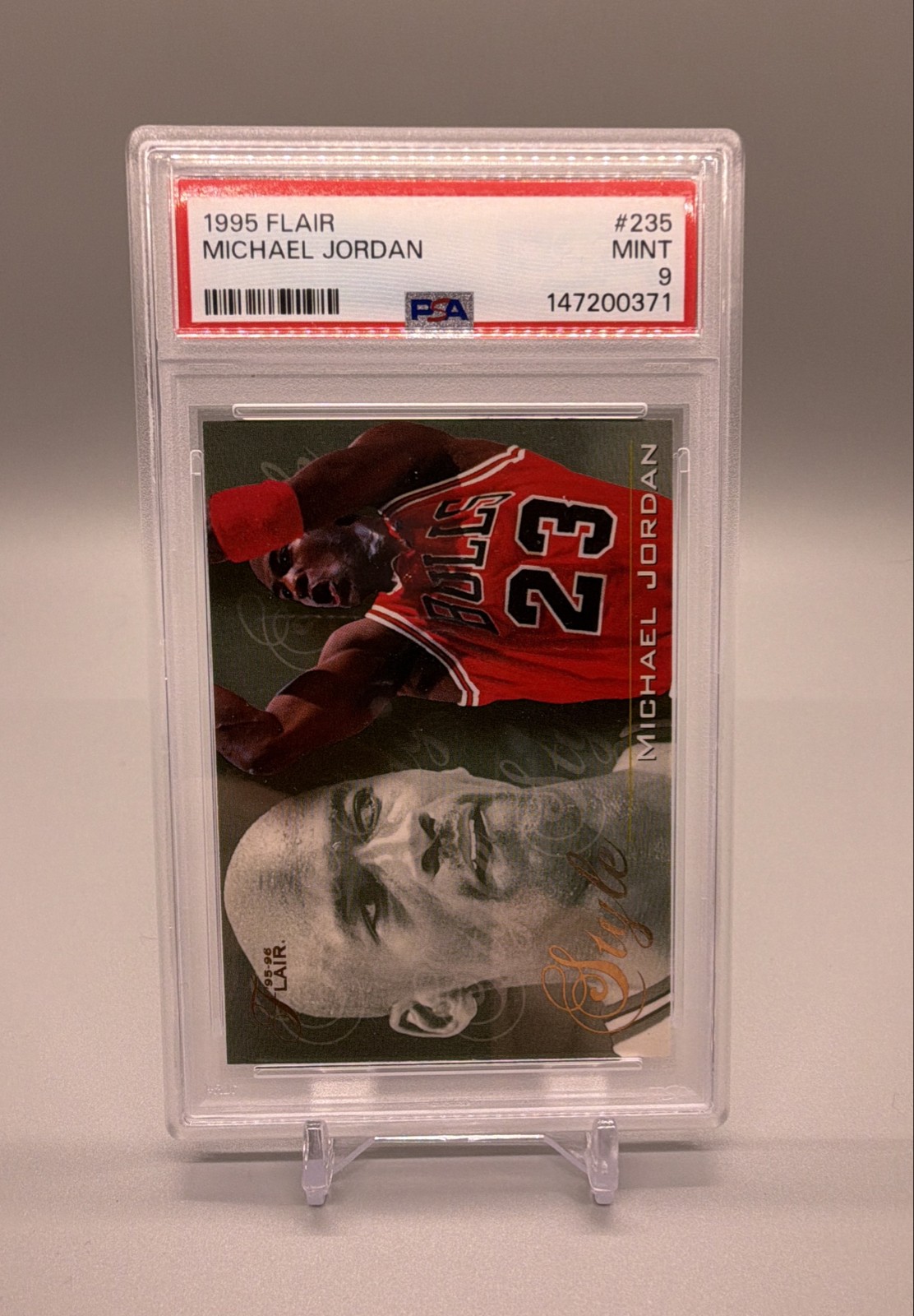 1995-96 Flair - Michael Jordan #235 PSA 9