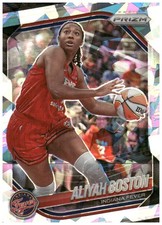 2025 Panini Prizm WNBA #75 Aliyah Boston Ice Prizms