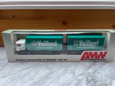 Vaillant MAN Tandemzug - TechnoCargo-Modell H0 M 1/87 AMW Modelle | eBay.de