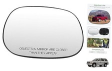 Passenger Side Mirror Glass for Dakota 97-00 Durango 98-02 Chrome Convex