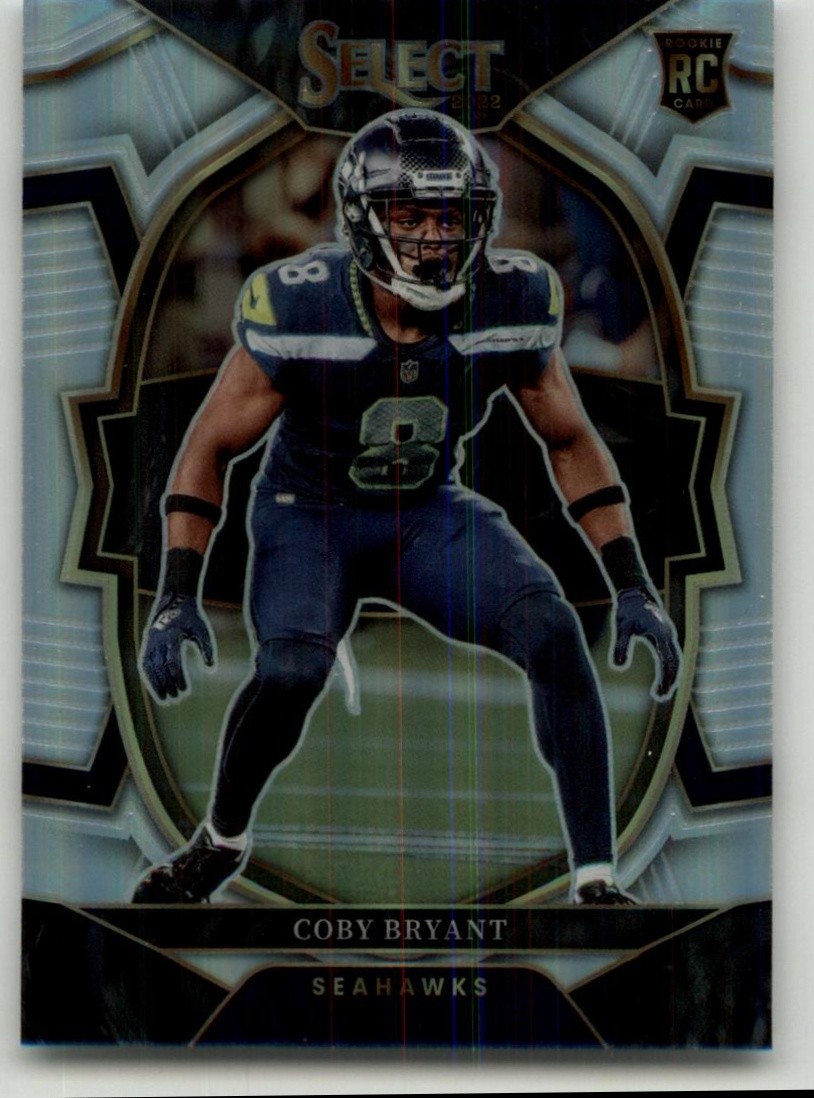2022 Panini Select Coby Bryant Silver Prizm Rookie #3 RC Seattle Seahawks