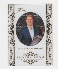 2025-26 FLAIR HOCKEY TROPHY ROOM NATHAN MacKINNON COLORADO AVALANCHE #TR-15