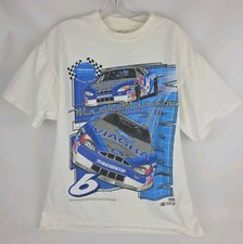 Vintage Mark Martin Viagra Racing T-Shirt Size XL NASCAR
