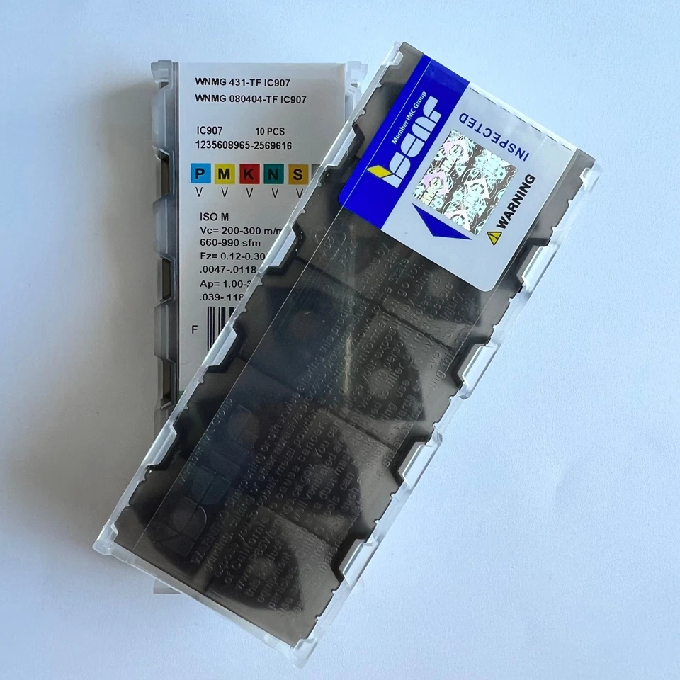 10Pcs/BOX ISCAR WNMG080404-TF IC907 - Image 3 of 3