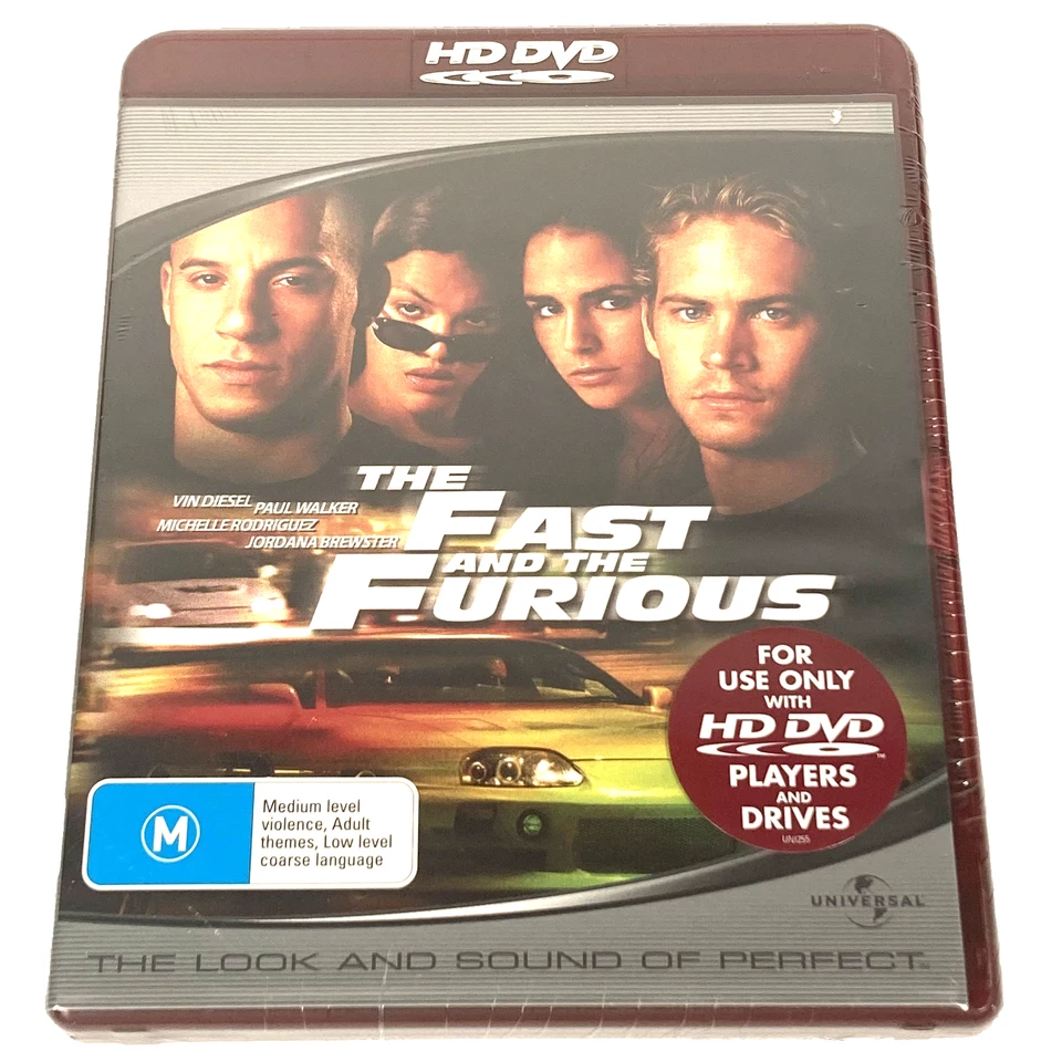 The Fast and the Furious HD DVD (2001) Vin Diesel Paul Walker Brand New & Sealed - Image 3 of 4
