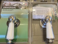 Danco 46010 Replacement Chrome Lever Handle White Tip Faucet 2 Handles