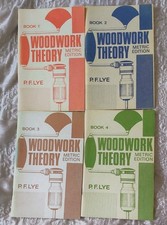 Rare Vintage Woodwork Theory Books Metric Edition  1-4 (P F Lye - 1967) 