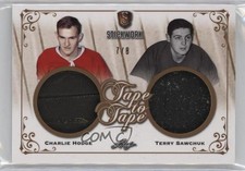 2018 Leaf ITG Stickwork Tape To Bronze 7/8 Charlie Hodge Terry Sawchuk HOF k4s
