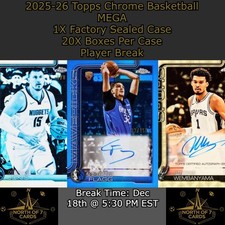 Jalen Johnson - 2025-26 Topps Chrome Basketball MEGA - 1X Case BREAK #2